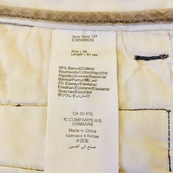 Part Two Cream Rider Cut Denim - Picture 8 of 8